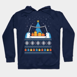 Christmas Narwhals Hoodie